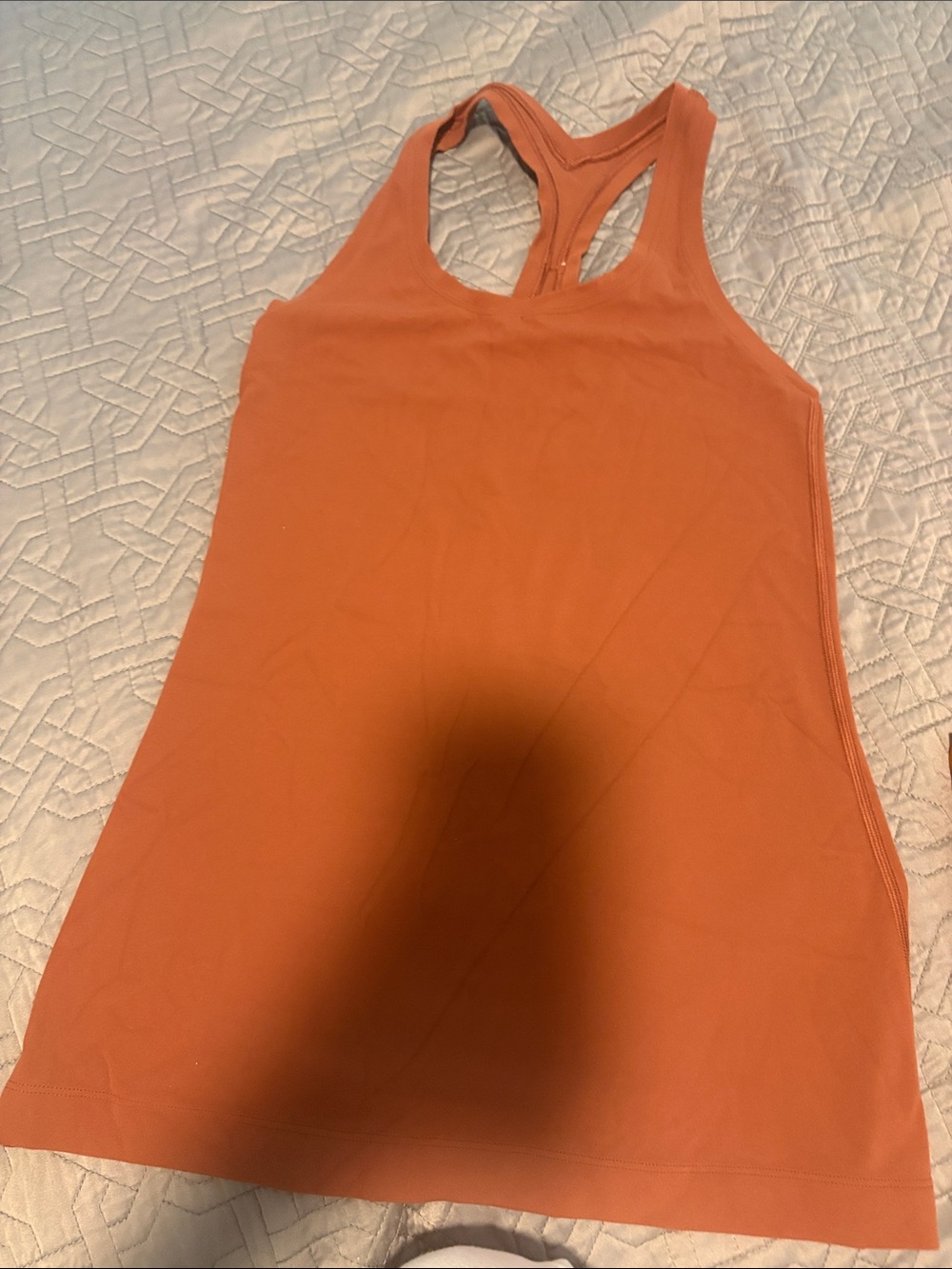 Lululemon Women's Racerback Tank Top - Rust Orange